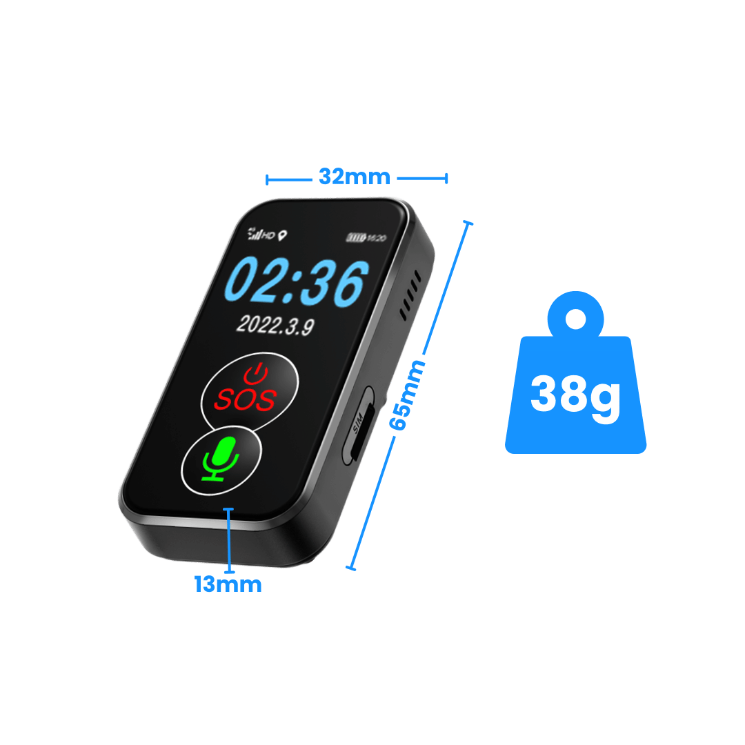 MindMe Pro SM | 4G SOS GPS Pendant | Personal Alarm & Fall Alarm