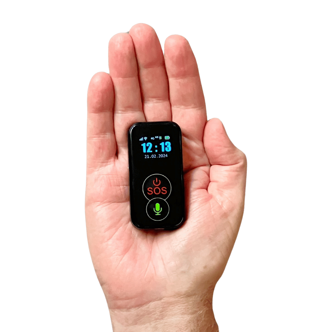 MindMe Pro SM | 4G SOS GPS Pendant | Personal Alarm & Fall Alarm